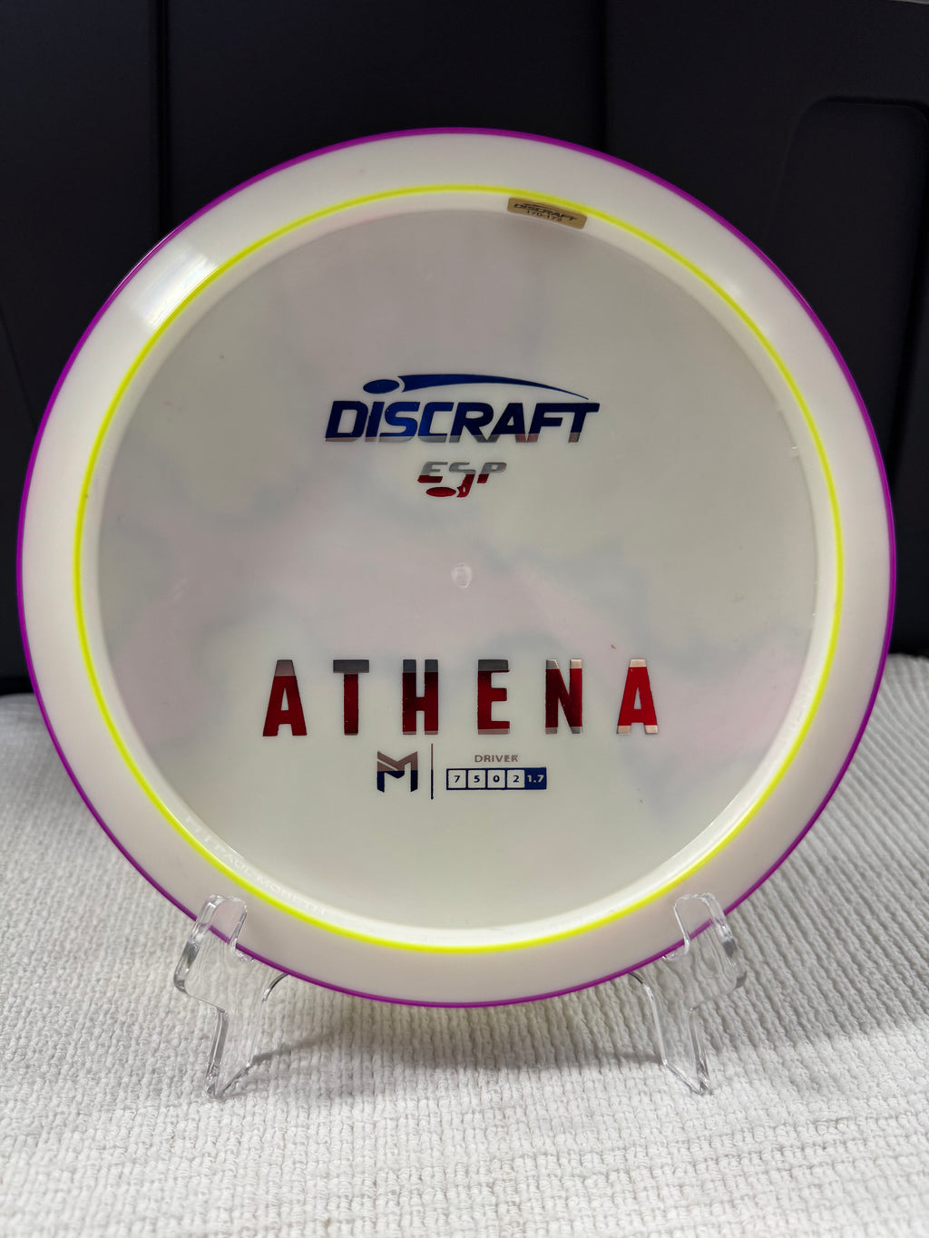 Discraft Athena ESP Bottom Stamp