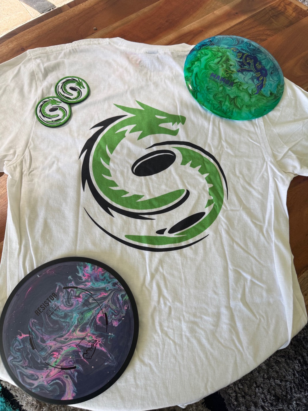 Dragonthorn Disc Dyes T-shirt